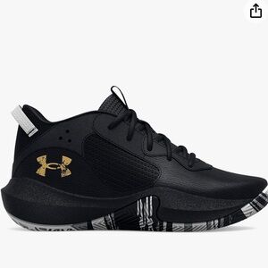 Under Armour Unisex Kids' Grade School UA Lockdown 6 Basketball Shoes Black
